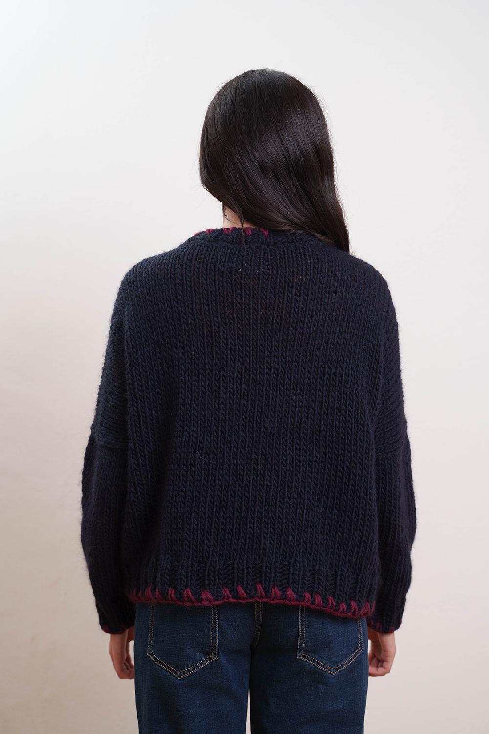 Tricot à Porter Pullover giro taschina Affare Del Giorno