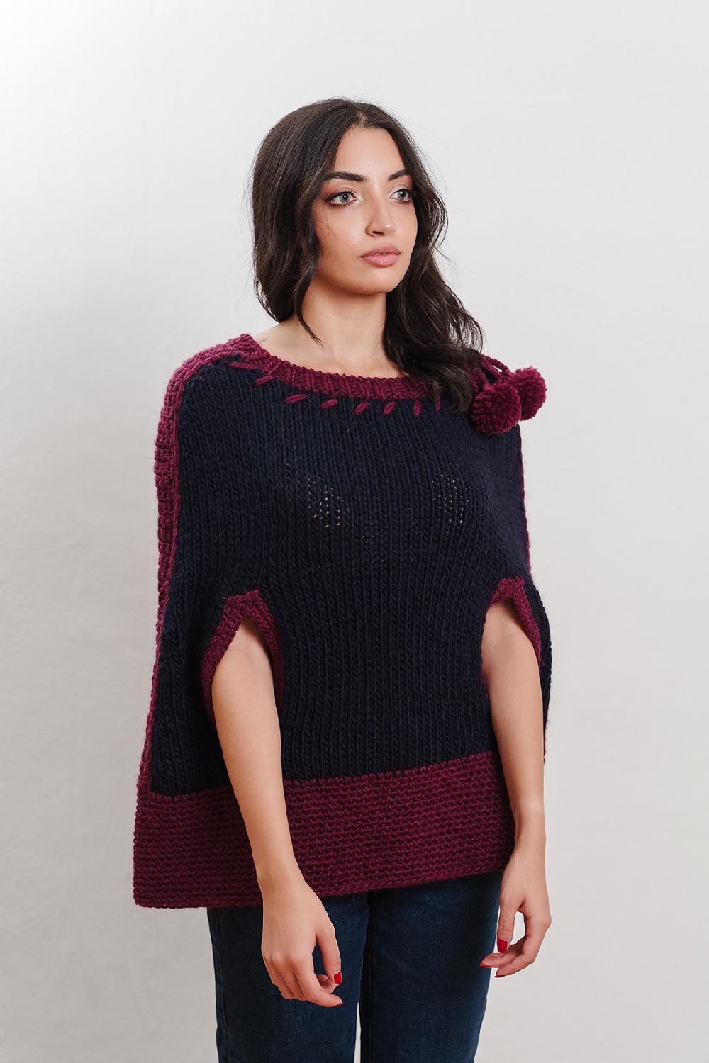 Tricot à Porter Poncho Sottocosto