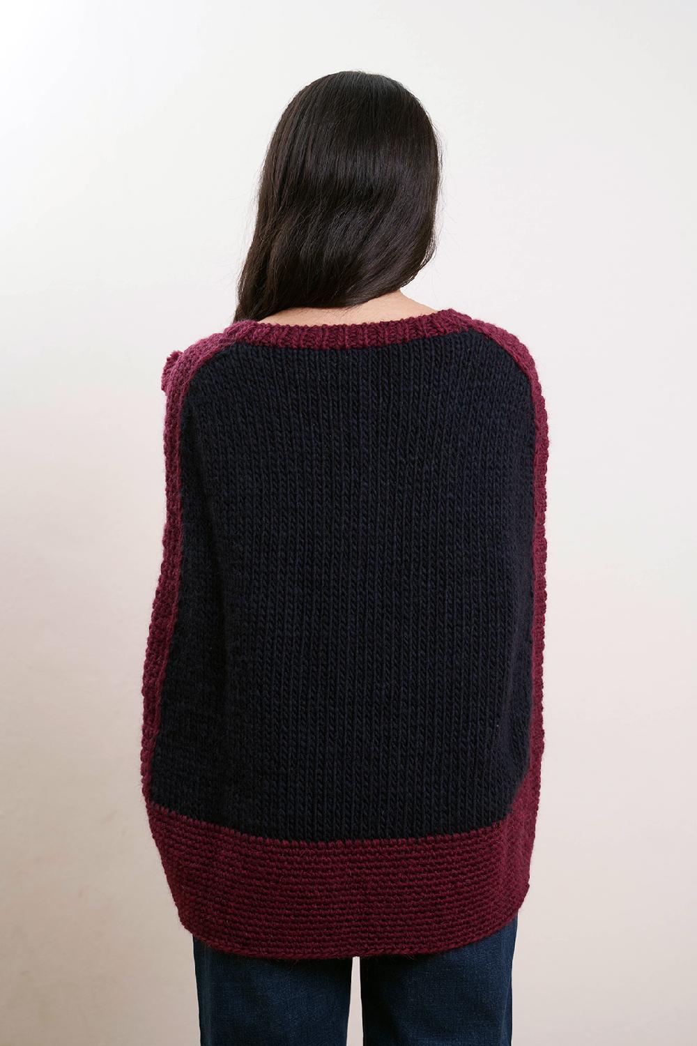 Tricot à Porter Poncho Sottocosto