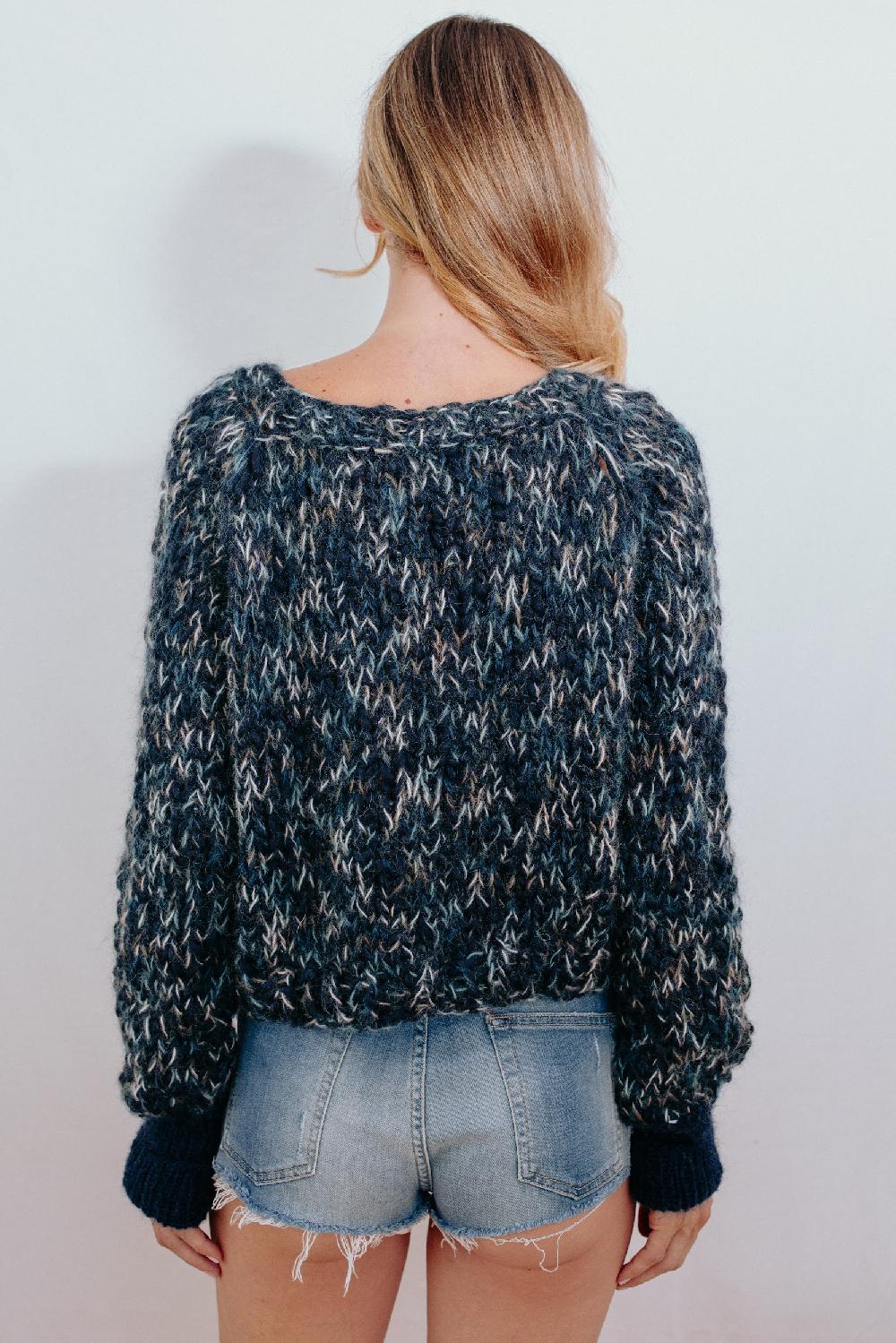 Tricot à Porter Maglia cube manica raglan Novità