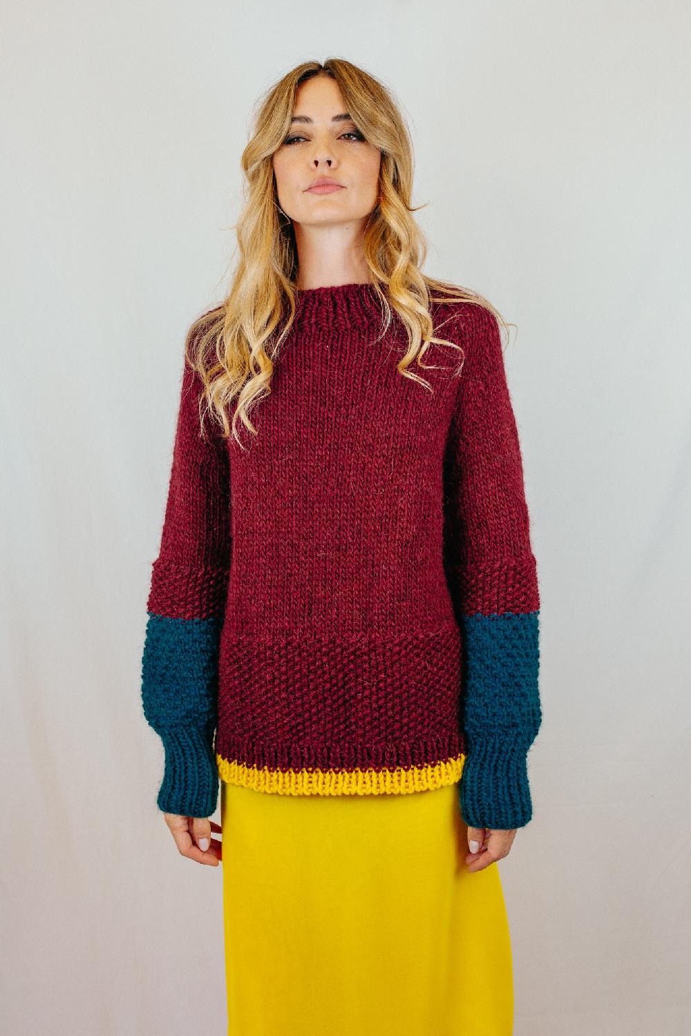 Tricot à Porter Lupetto long cube Outlet