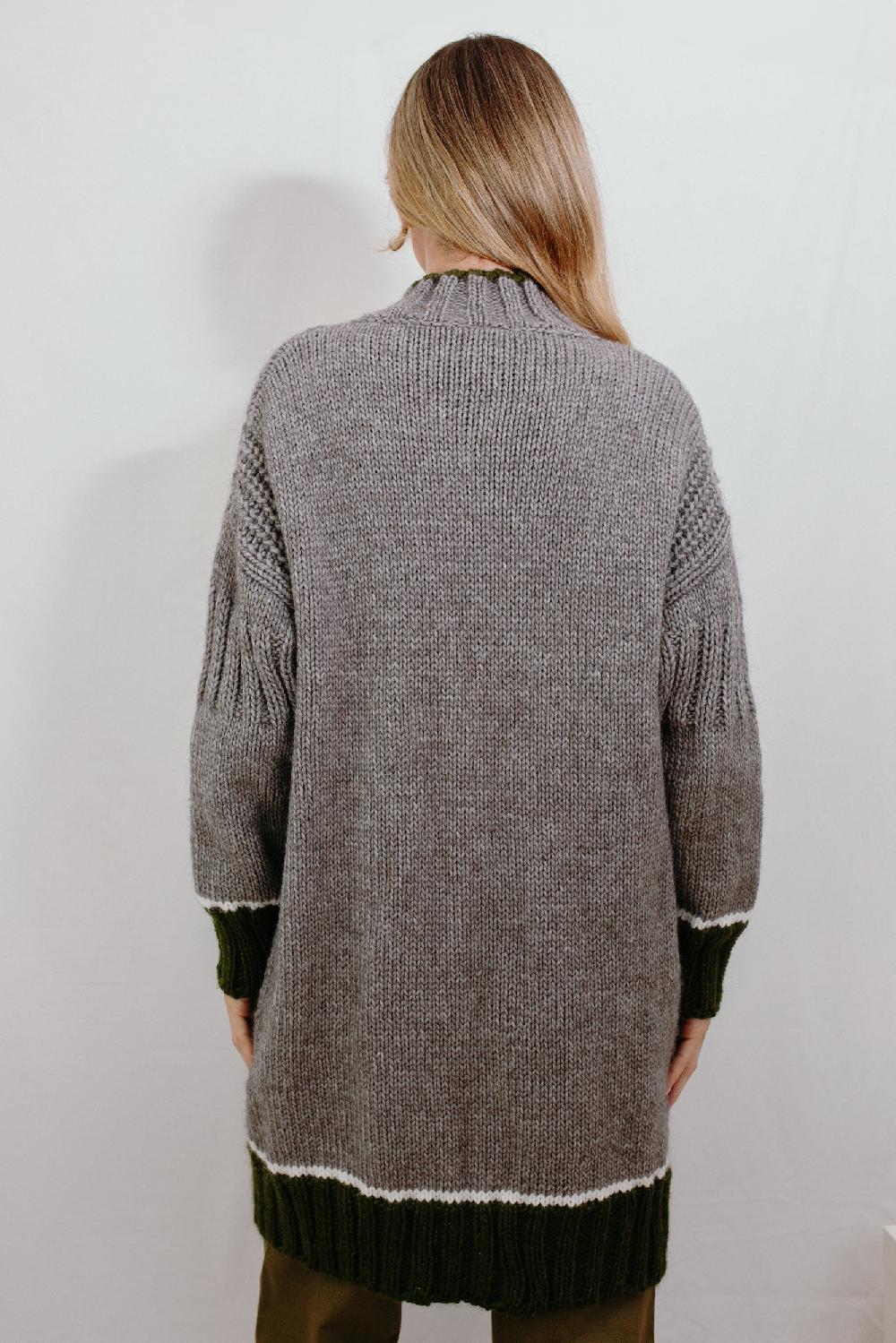 Tricot à Porter Cappotto foderato con maniche Vendita Calda