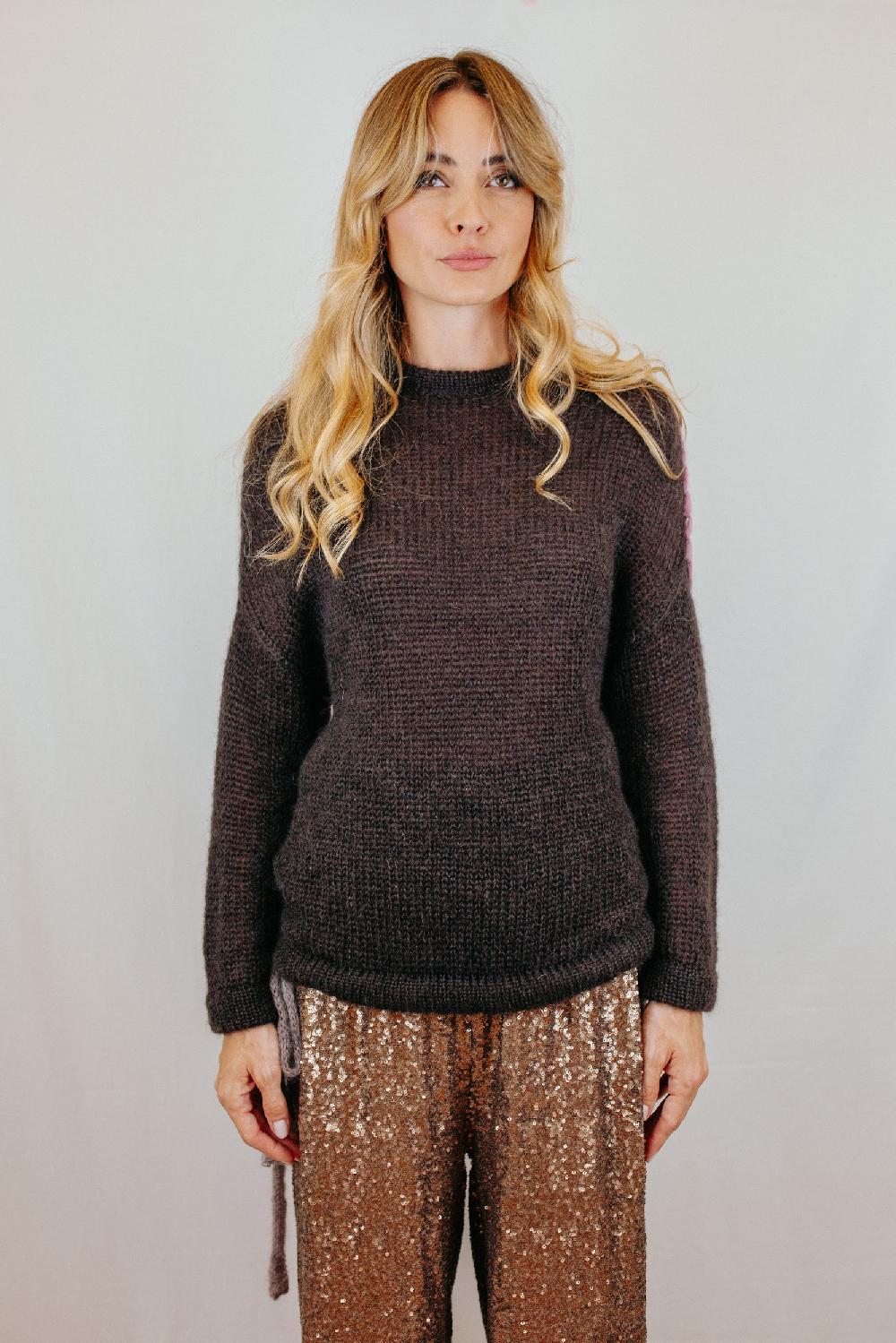 Tricot à Porter Maglia giro manica Spedizione Gratuita