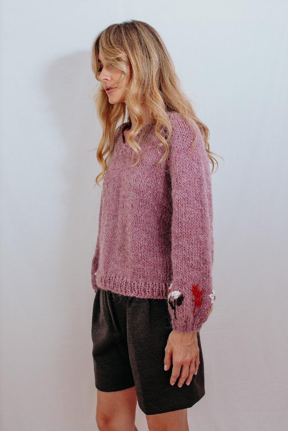 Tricot à Porter Maglia raglan scollo a V Pezzi Unici