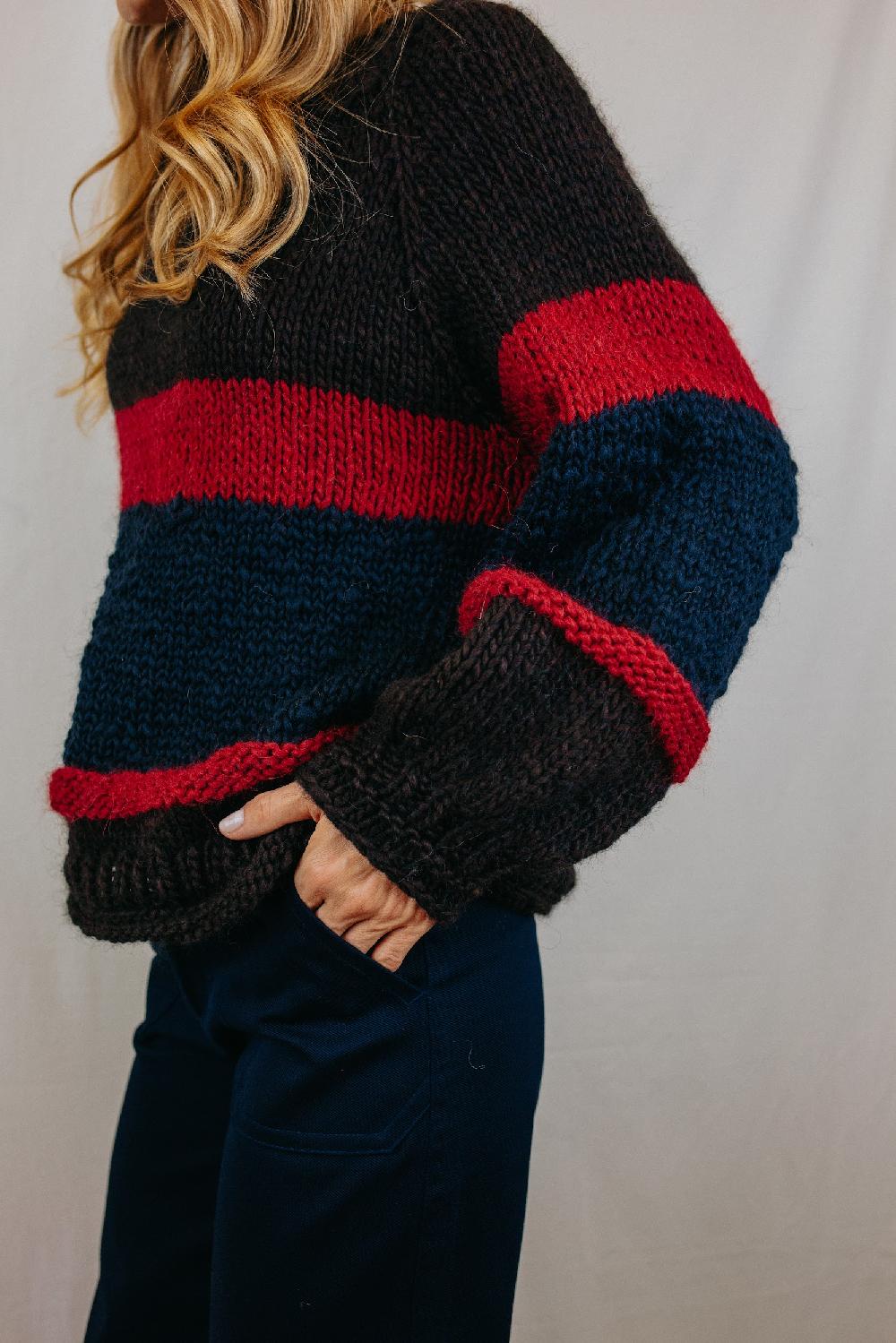 Tricot à Porter Maglia girocollo righe Fino Al -60%