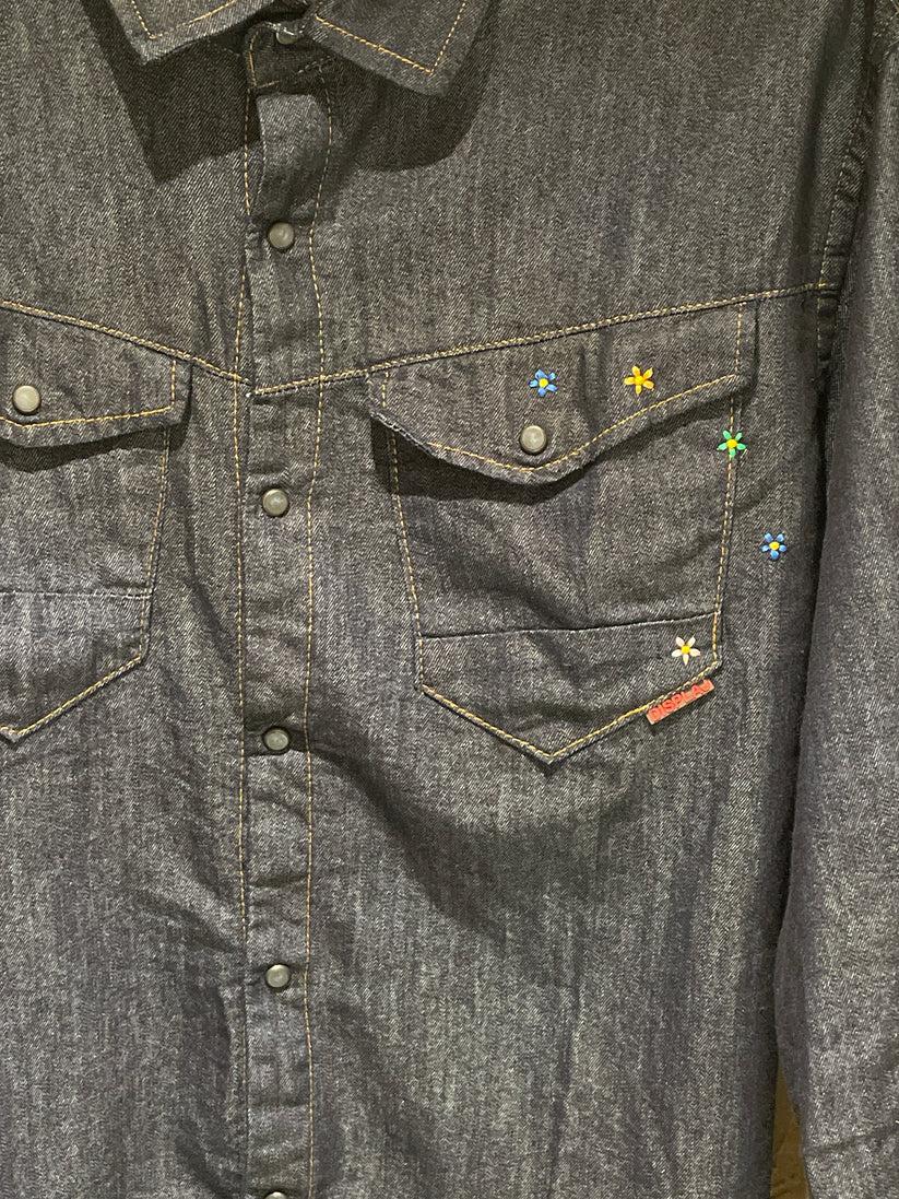 Underground Couture Camicia Denim Displaj Online