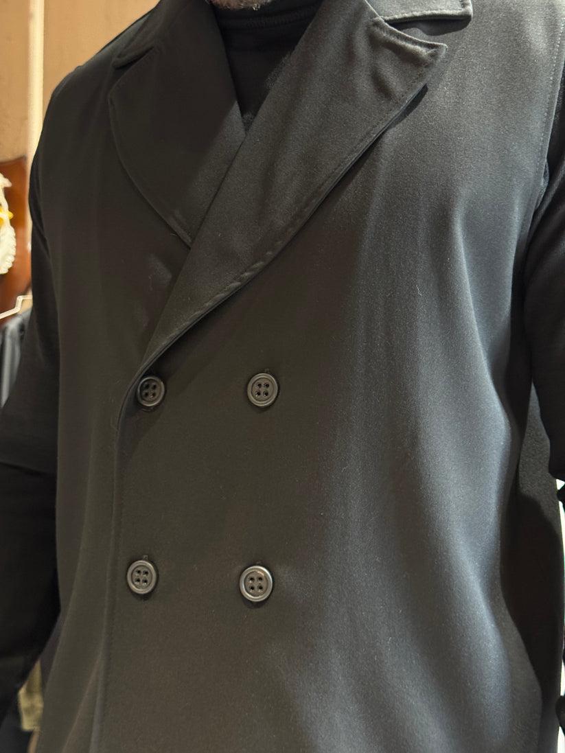 Underground Couture Giacca smanicata Doppio petto Nera Saldi