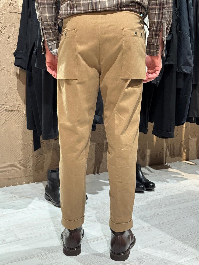 Underground Couture Pantalone biscotto Telacruda Vendita Calda