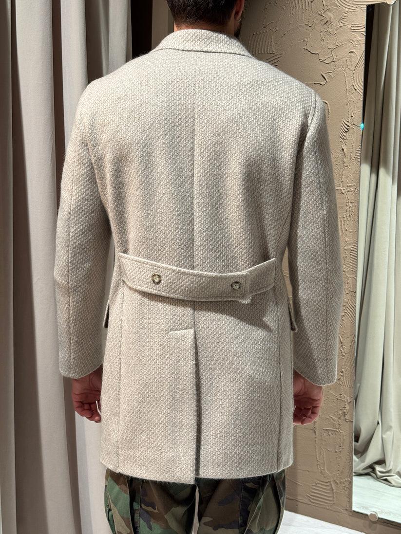 Underground Couture Cappotto Langella Beige Saldi Di Fabbrica