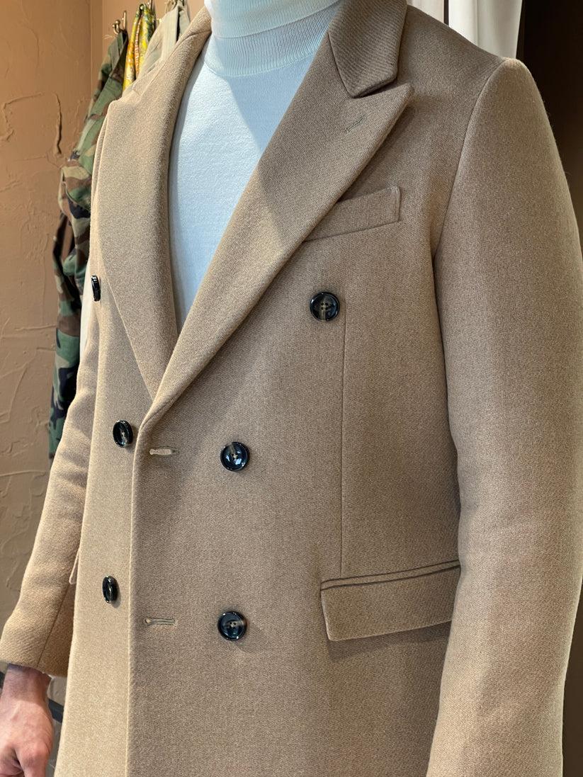 Underground Couture Cappotto Cammello Doppiopetto Italia