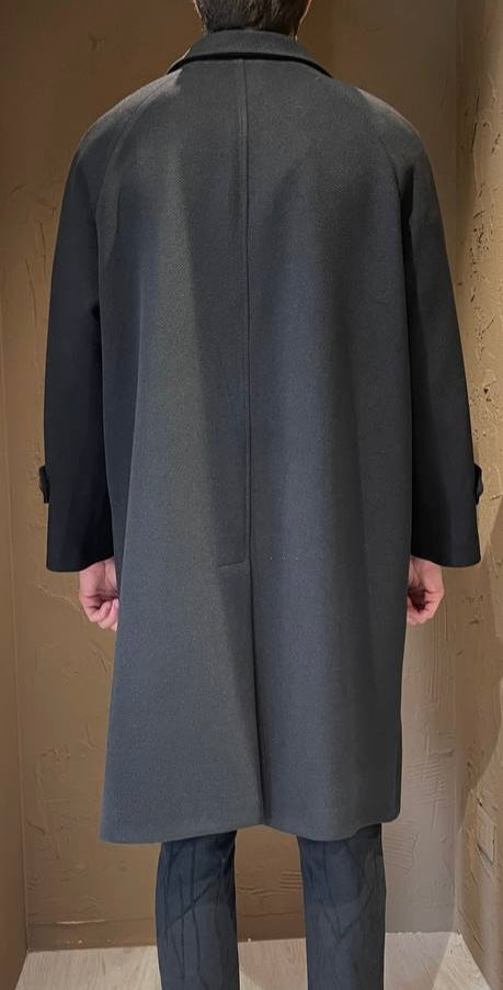 Underground Couture Cappotto Bottone Cuoio In Linea