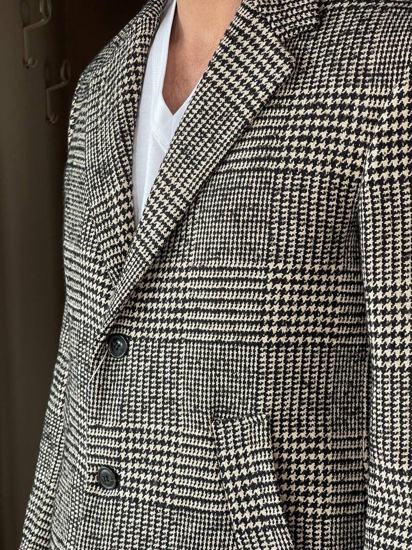 Underground Couture Cappotto Principe di Galles Nuovo