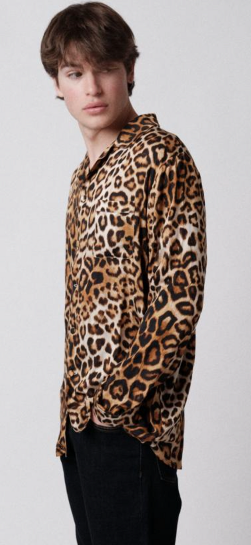 Underground Couture Camicia Tencel animalier Economico