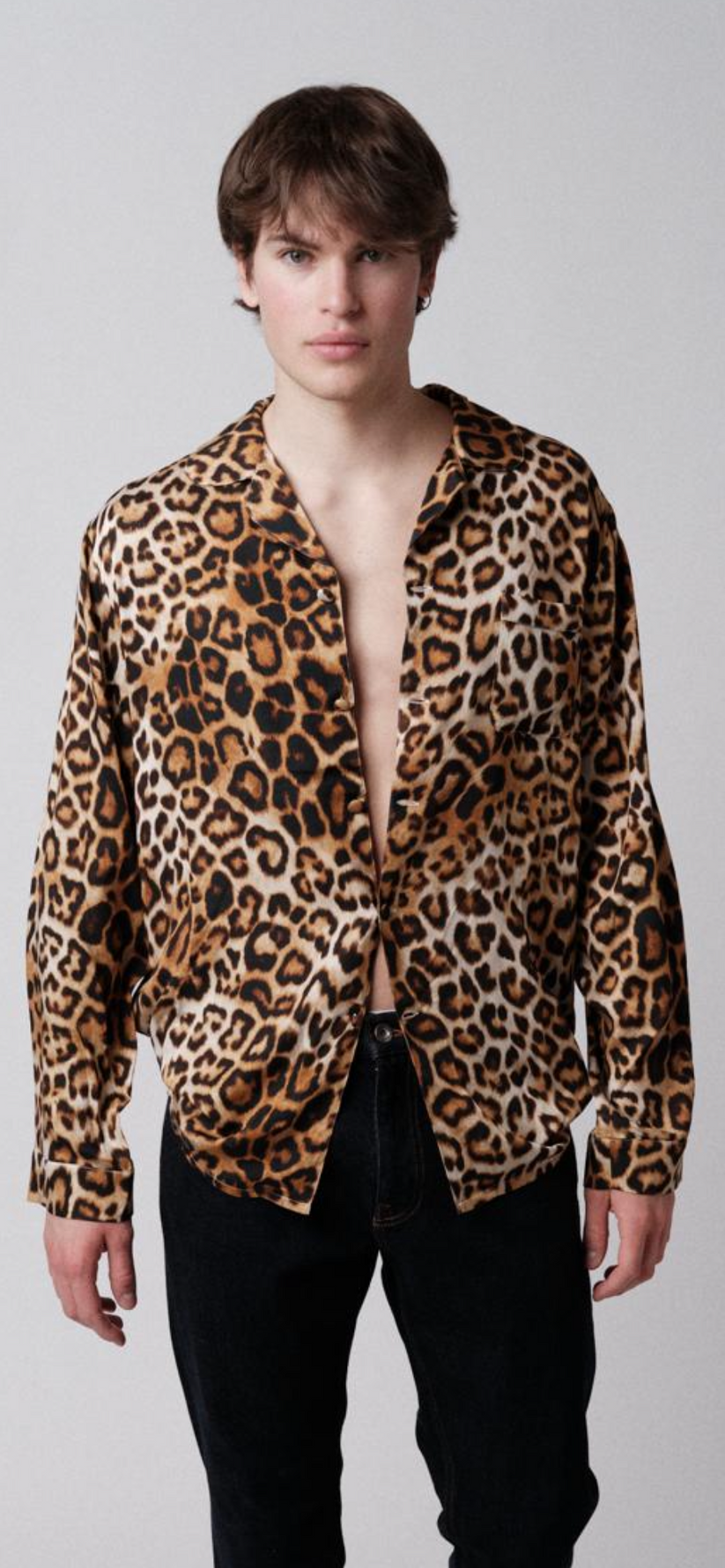 Underground Couture Camicia Tencel animalier Economico