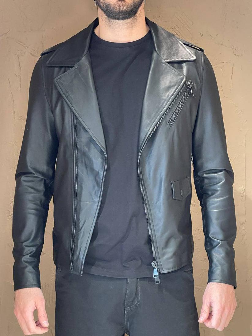 Underground Couture Chiodo Pelle Nero Moda