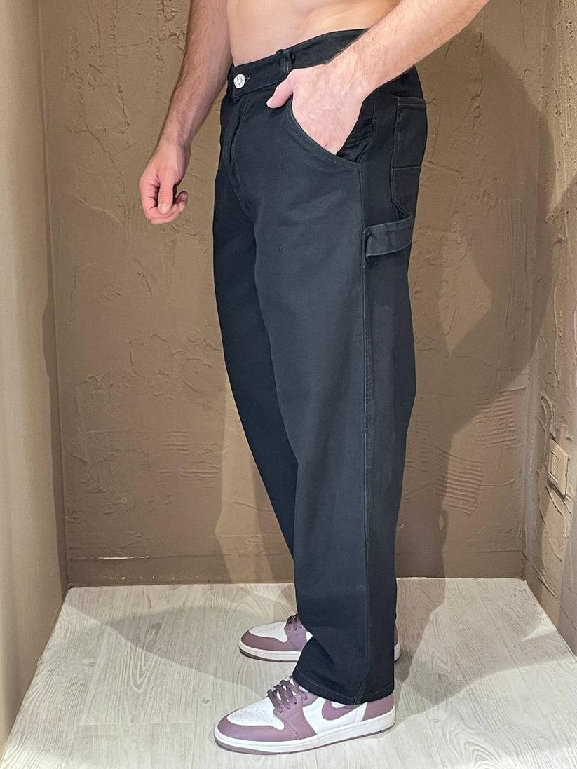 Underground Couture Pantalone Cargo Nero Saldi