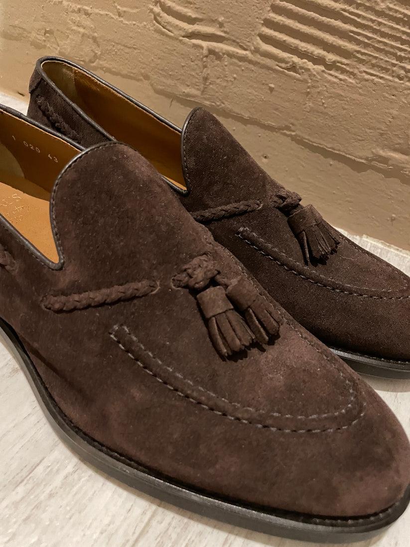 Underground Couture Mocassino Testa di moro Camoscio Offerte