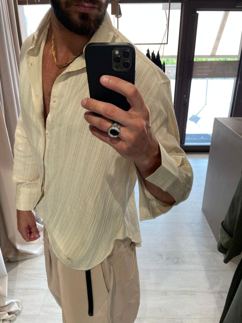 Underground Couture Camicia over Macrame’ In Saldo