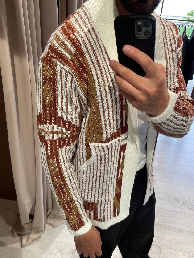 Underground Couture Cardigan Lana Etnico Spedizione Gratuita