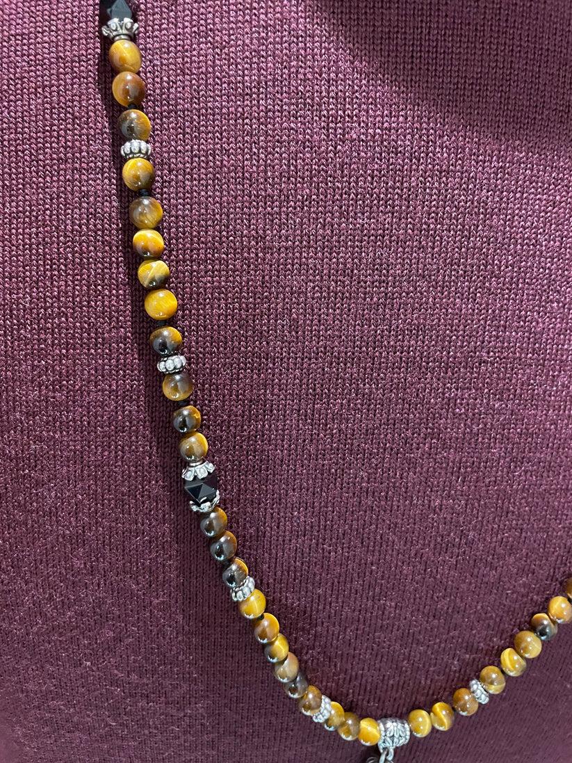 Underground Couture Collana Occhio di Tigre Latest stili