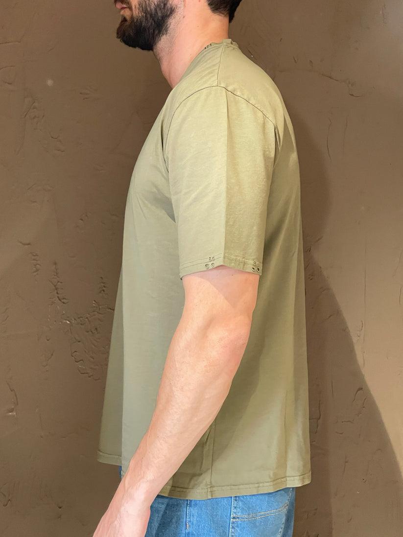 Underground Couture T shirt Formentera Verde In Linea