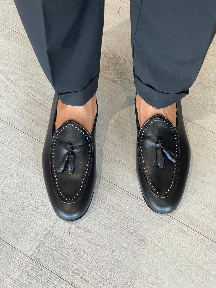 Underground Couture Mocassino Nero Bochiette MB Fino Al -60%