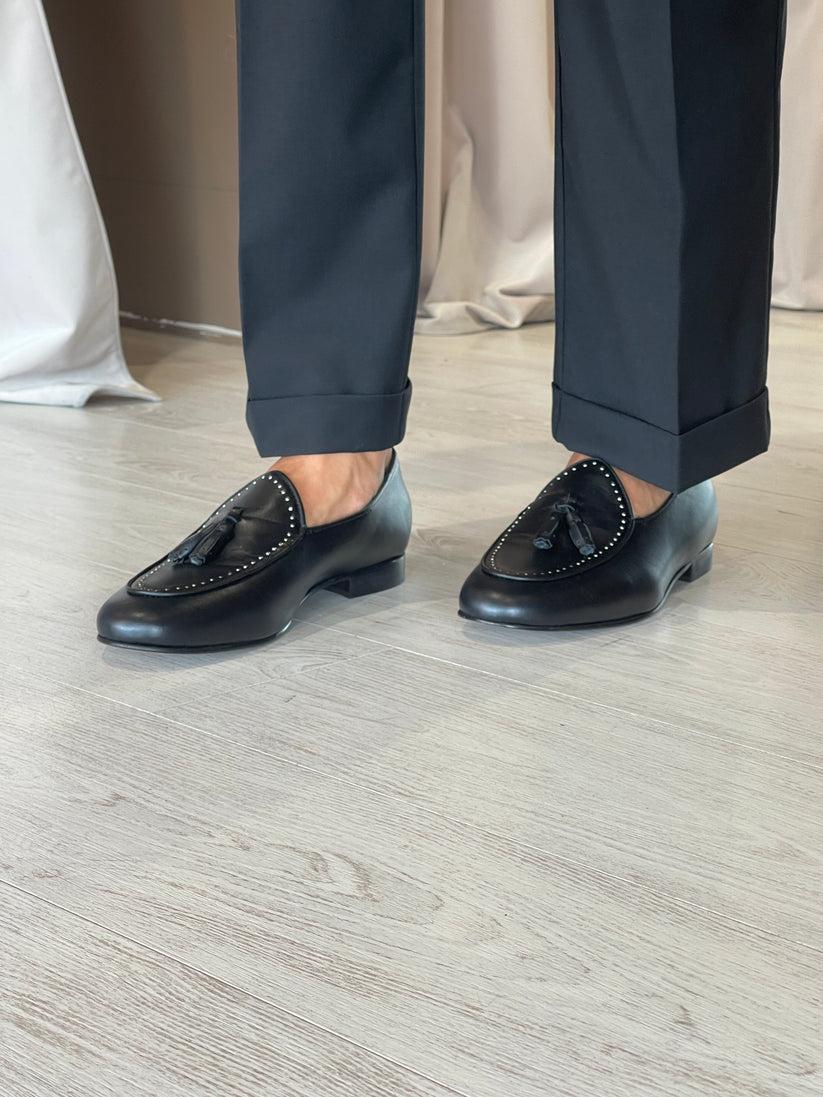 Underground Couture Mocassino Nero Bochiette MB Fino Al -60%