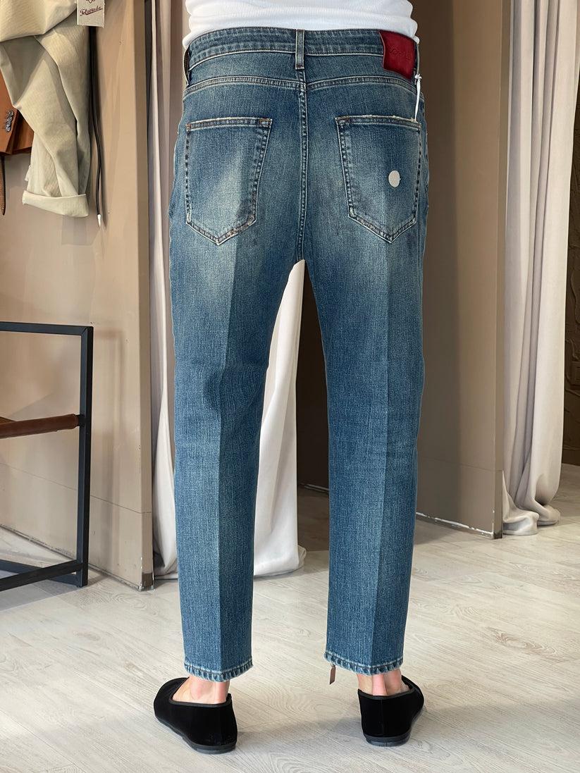 Underground Couture Jeans Don the Fuller Carot Macchie Online
