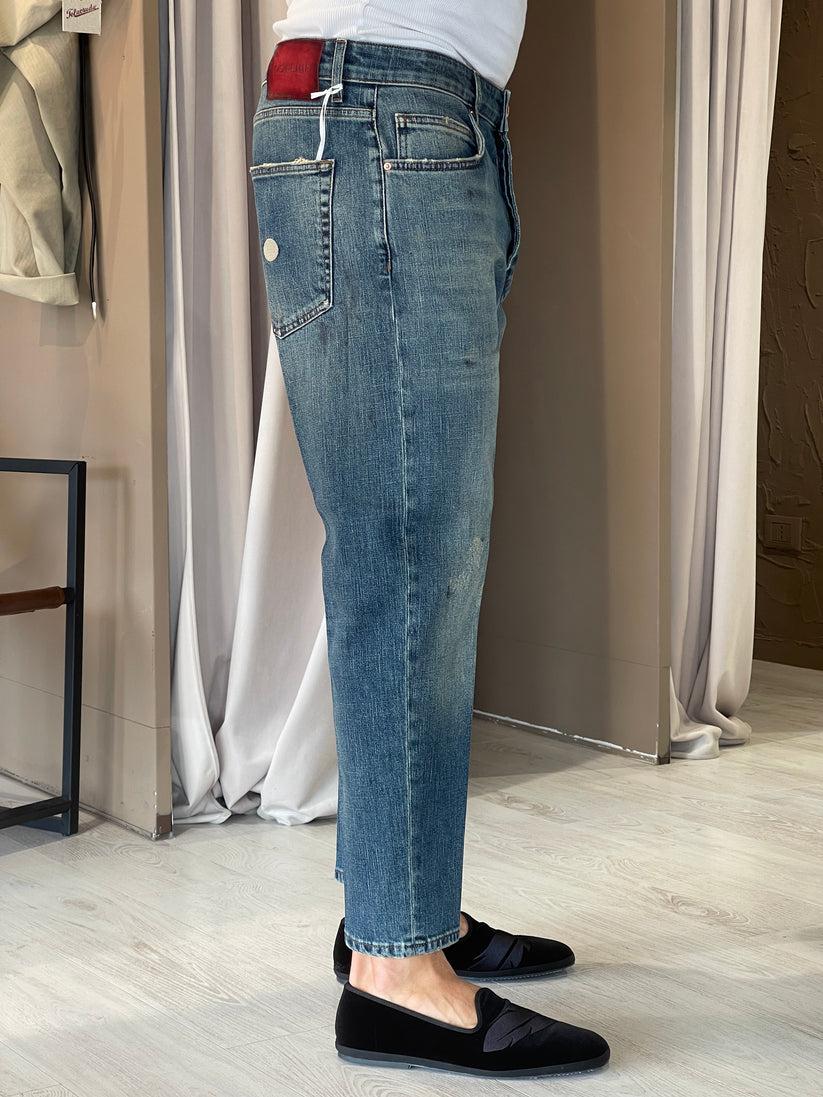 Underground Couture Jeans Don the Fuller Carot Macchie Online