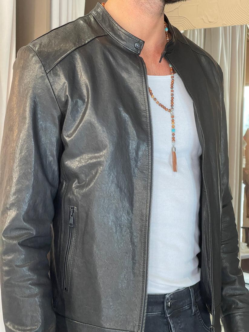 Underground Couture Biker Pelle In Vendita