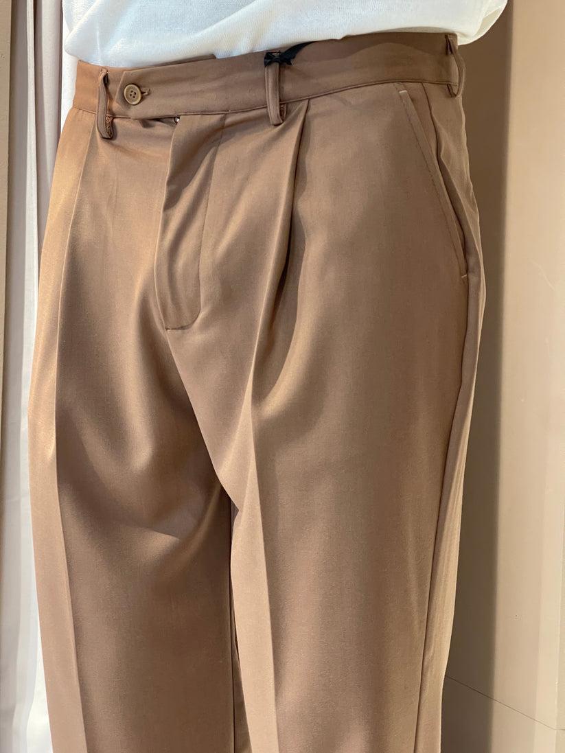 Underground Couture Pantalone Cammello 1 pence Vendita Calda