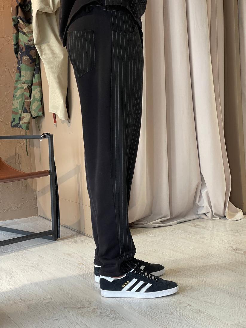Underground Couture Pantalone Gessato Franky Saldi Di Fabbrica