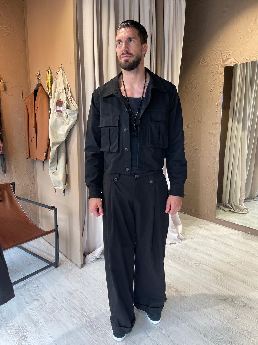 Underground Couture Pantalone Parigi Nero I Più Venduti
