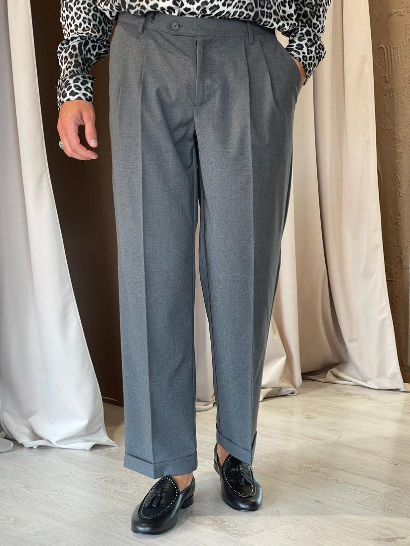 Underground Couture Pantalone D.P Grigio Lana