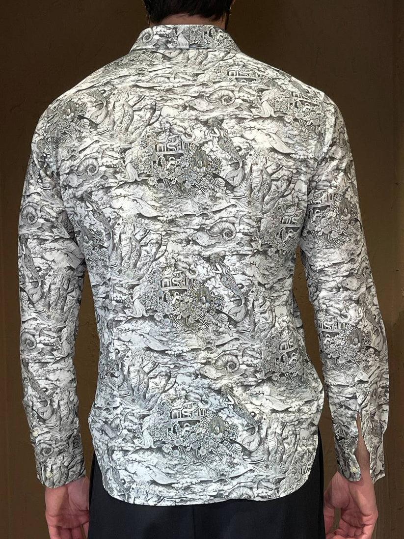 Underground Couture Camicia Fantasia Liberty In Linea