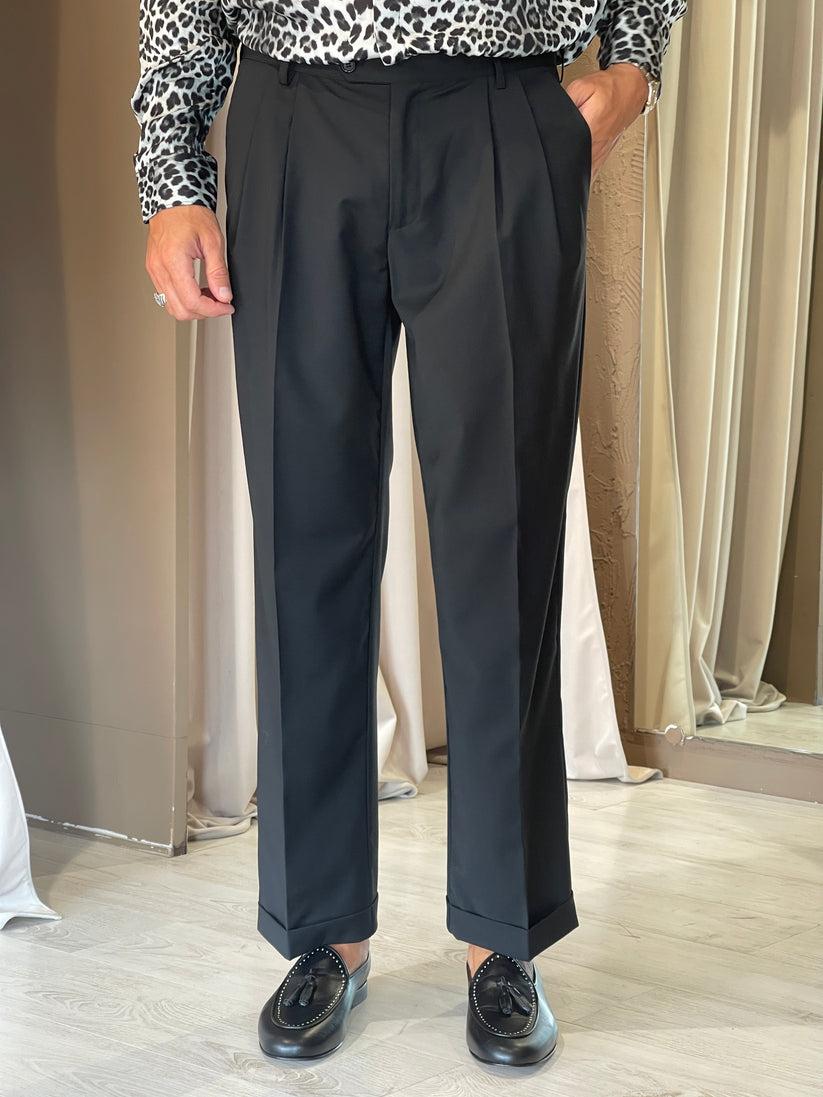 Underground Couture Pantalone D.P Nero Lana