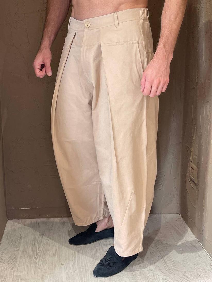 Underground Couture Pantalone Japan Beige Negozio