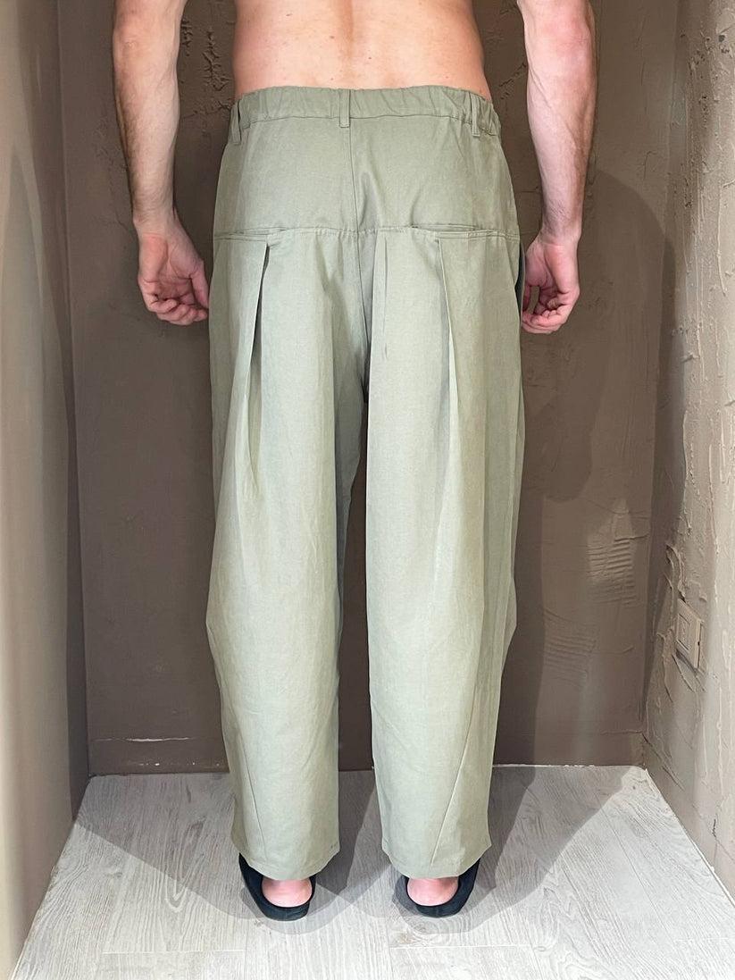 Underground Couture Pantalone Japan Verde Spedizione Gratuita