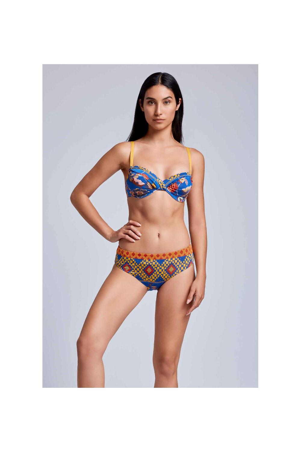 Vacanze Italiane Bikini con ferretto Mora coppa D Negozio