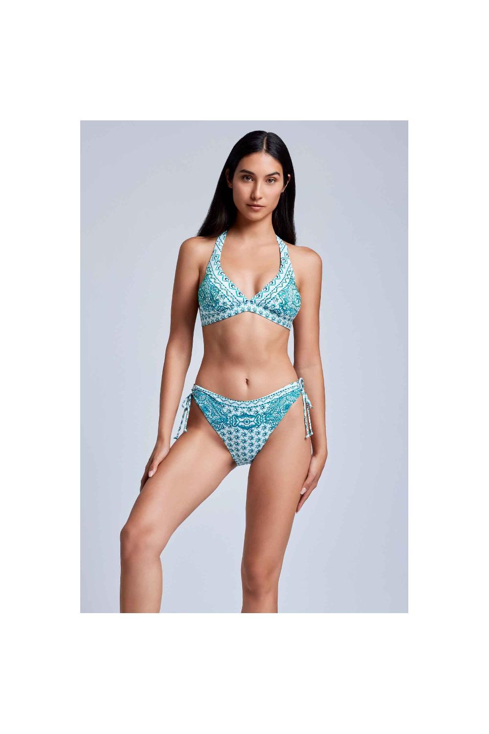 Vacanze Italiane Bikini con allacciatura al collo Fragola 2025