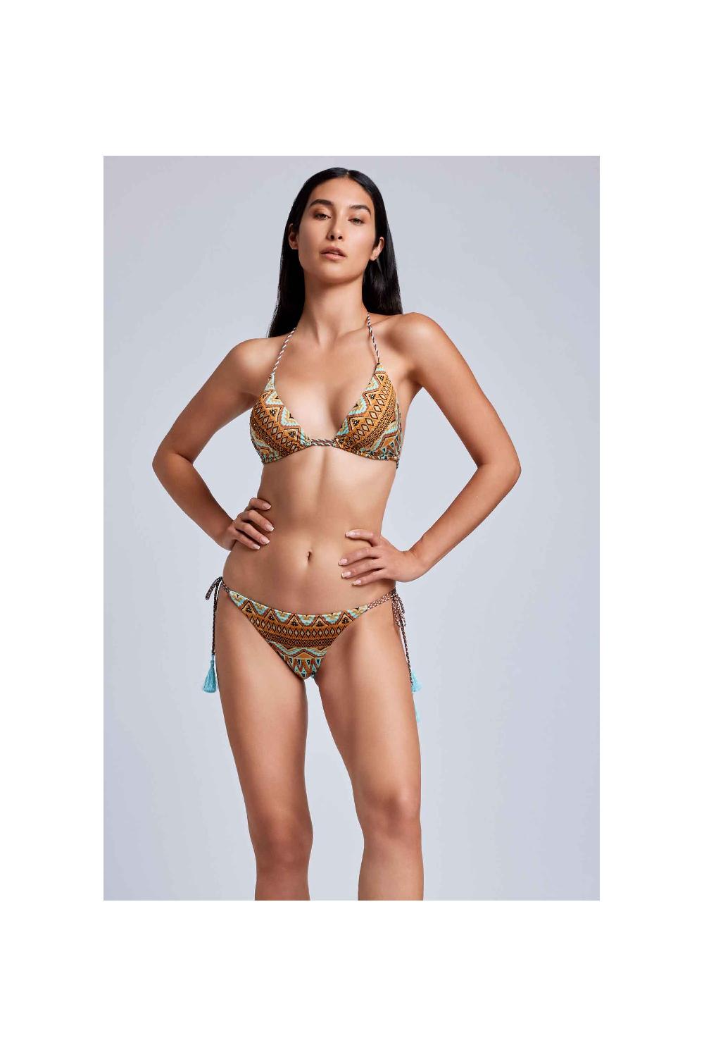 Vacanze Italiane Bikini a triangolo Kiwi Nuovo