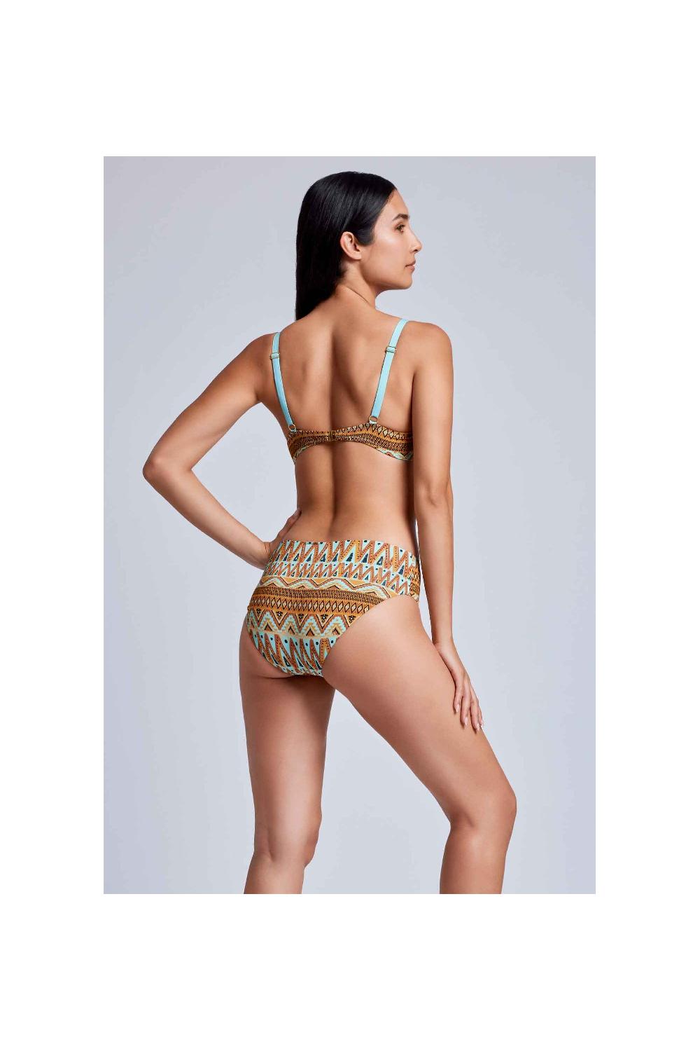 Vacanze Italiane Bikini con ferretto Mora coppa D Soddisfazione Garantita