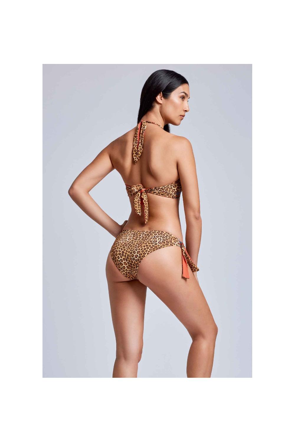 Vacanze Italiane Bikini con allacciatura al collo Nocciola Convenienza