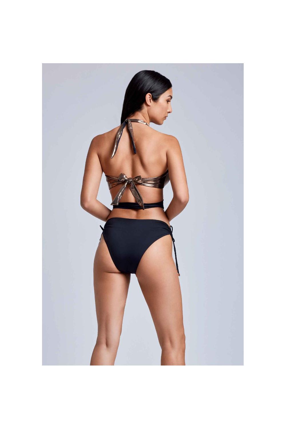 Vacanze Italiane Bikini con allacciatura al collo Fragola Saldi