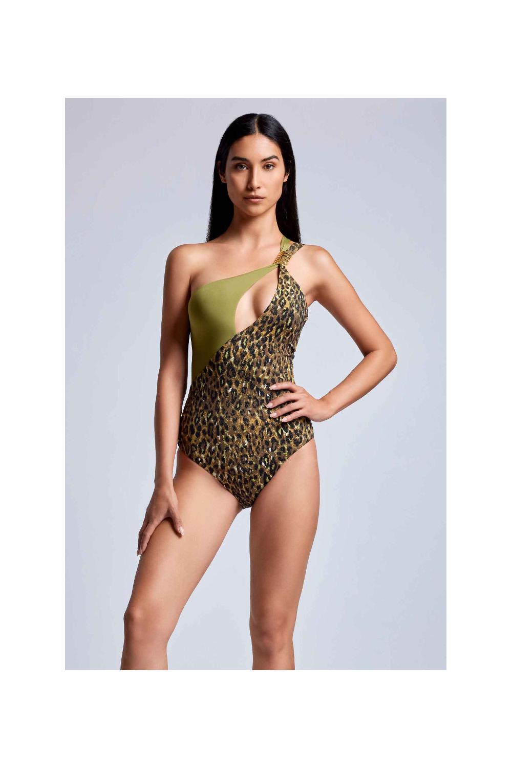 Vacanze Italiane Costume intero monospalla Olivia Fino Al -60%