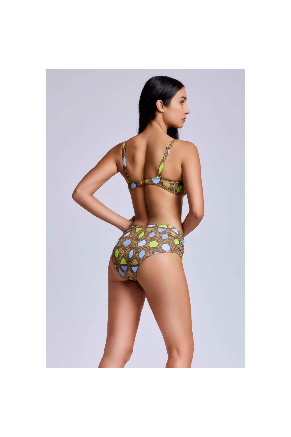 Vacanze Italiane Bikini con ferretto Mora coppa D Convenienza