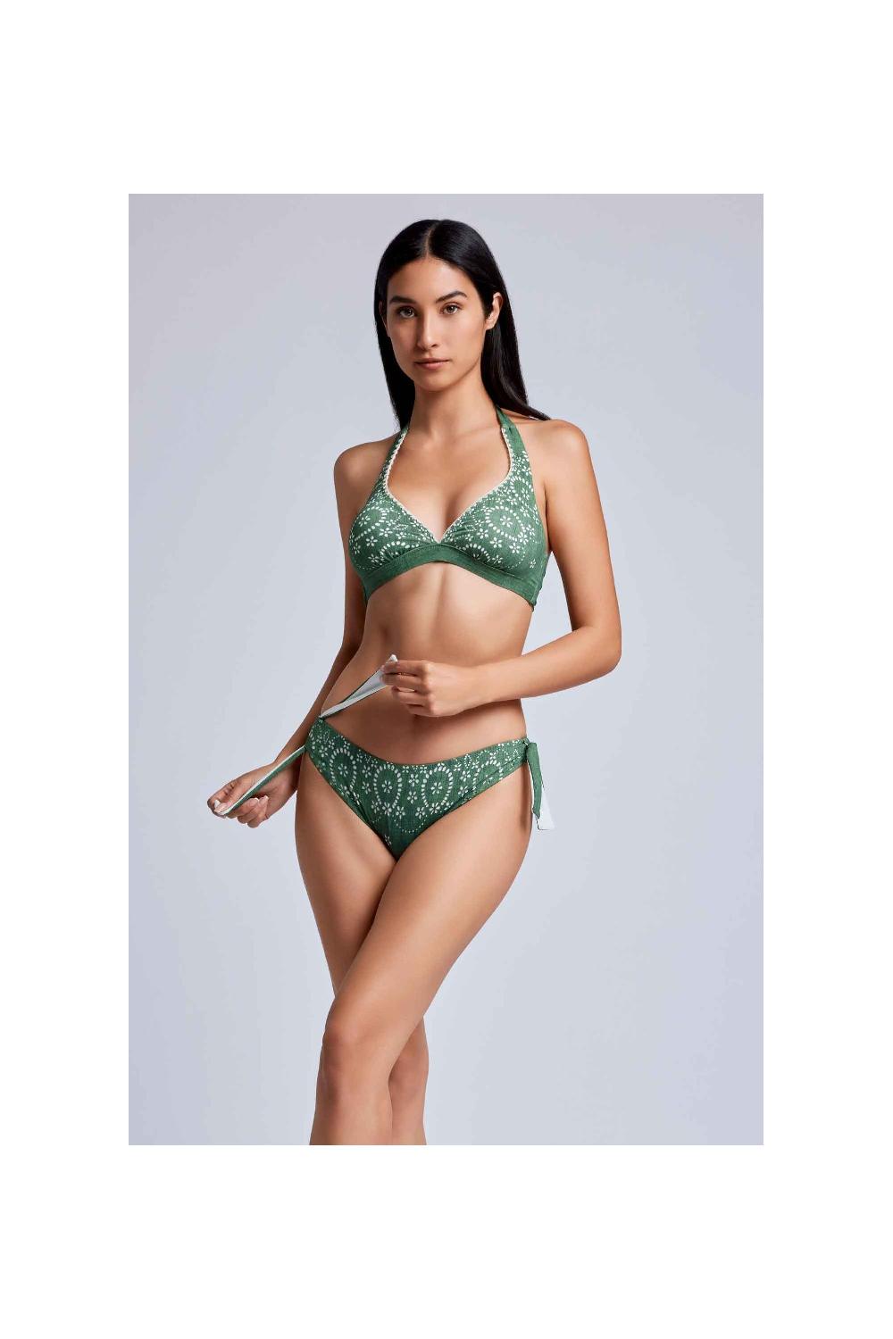 Vacanze Italiane Bikini con allacciatura al collo Fragola Offerta