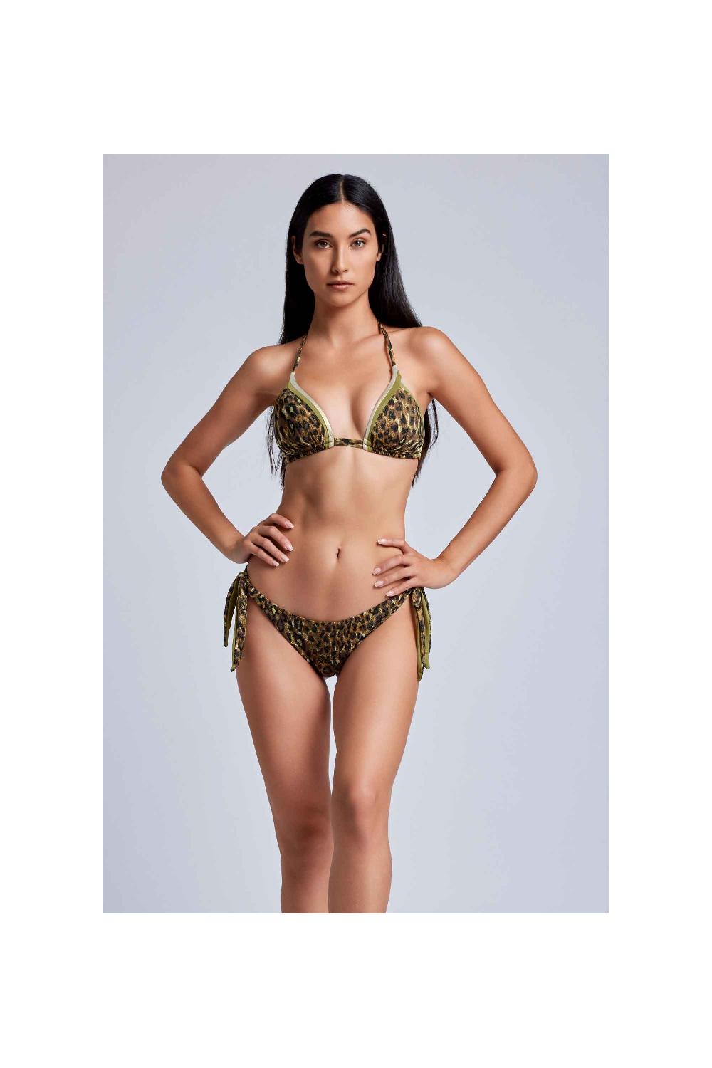 Vacanze Italiane Bikini a triangolo Kiwi In Vendita