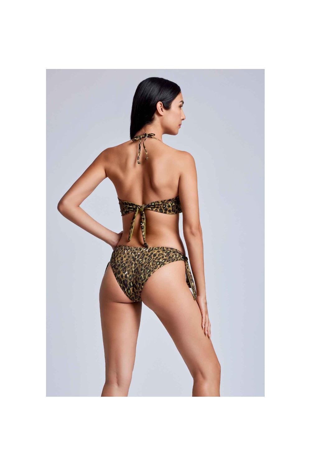 Vacanze Italiane Bikini a fascia con coppe Lampone Vendita Calda
