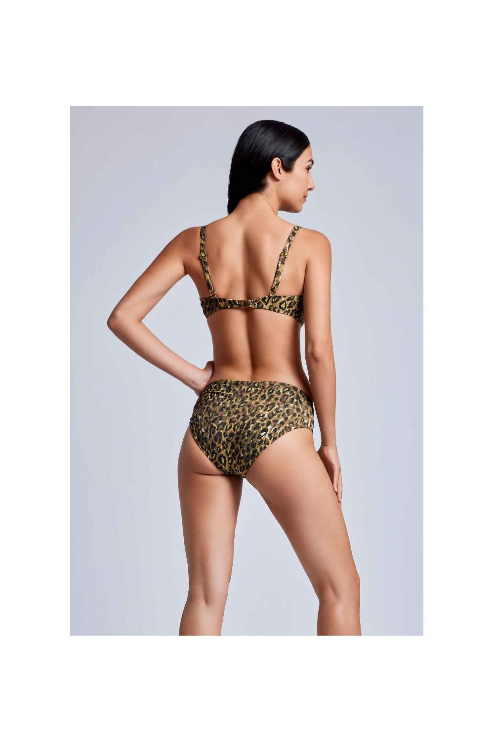 Vacanze Italiane Bikini con ferretto Mora coppa D Saldi Di Fabbrica